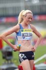 Eilish McColgan taking part in the 5000 metres at the Samsung Diamond League, Crystal Palace, London.
